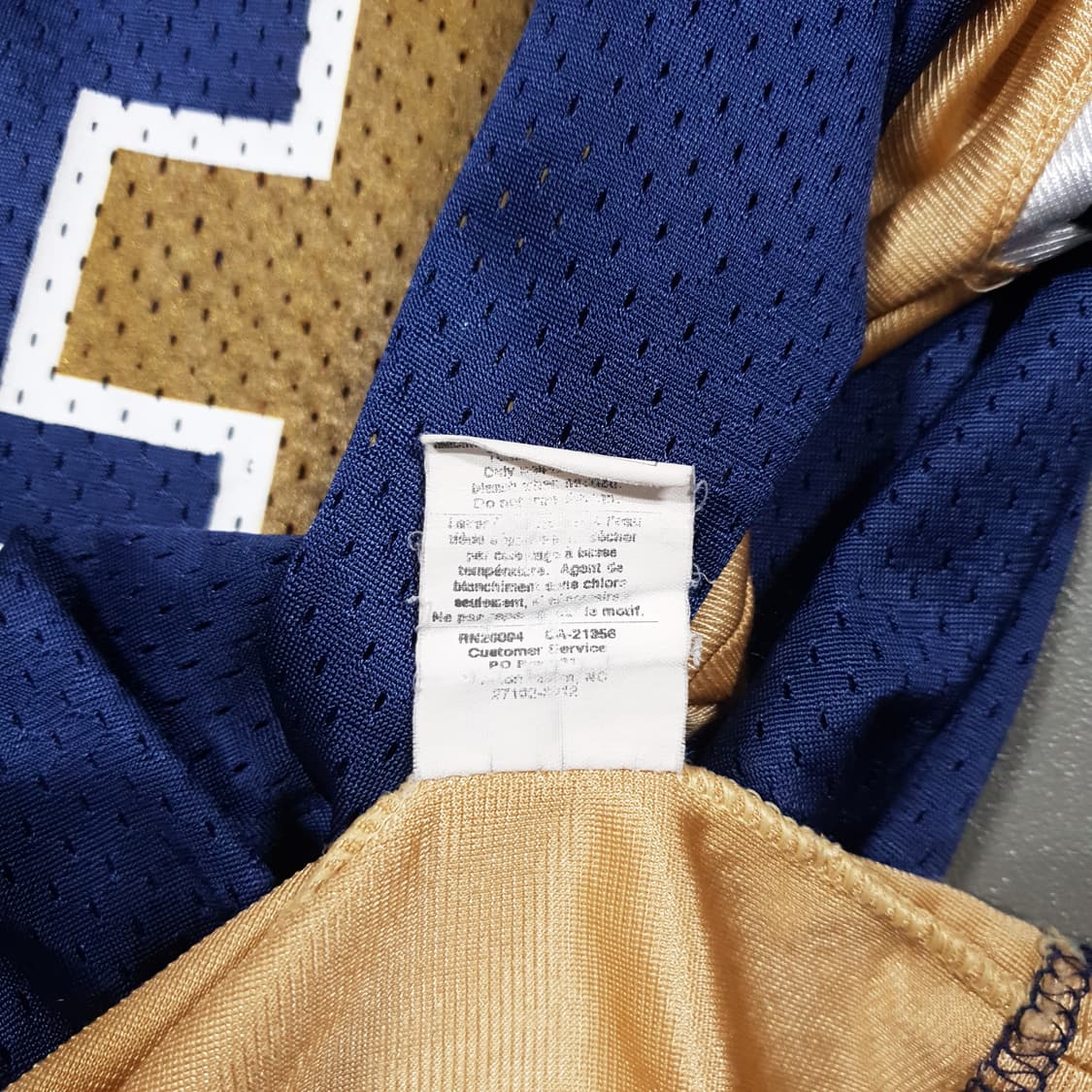 챔피온 LA Rams 풋볼 메쉬 풋볼 유니폼 반팔 져지 티셔츠 워너 상품이미지8