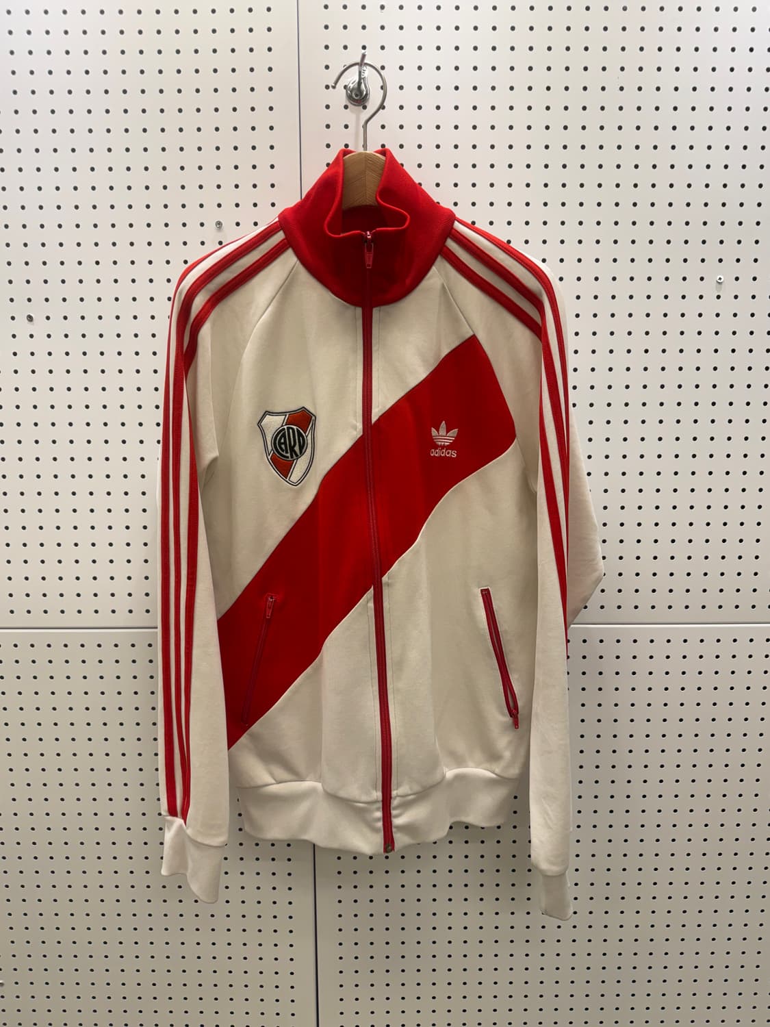 00s 아디다스 올드스쿨 흰빨 트랙탑 져지   상품이미지2