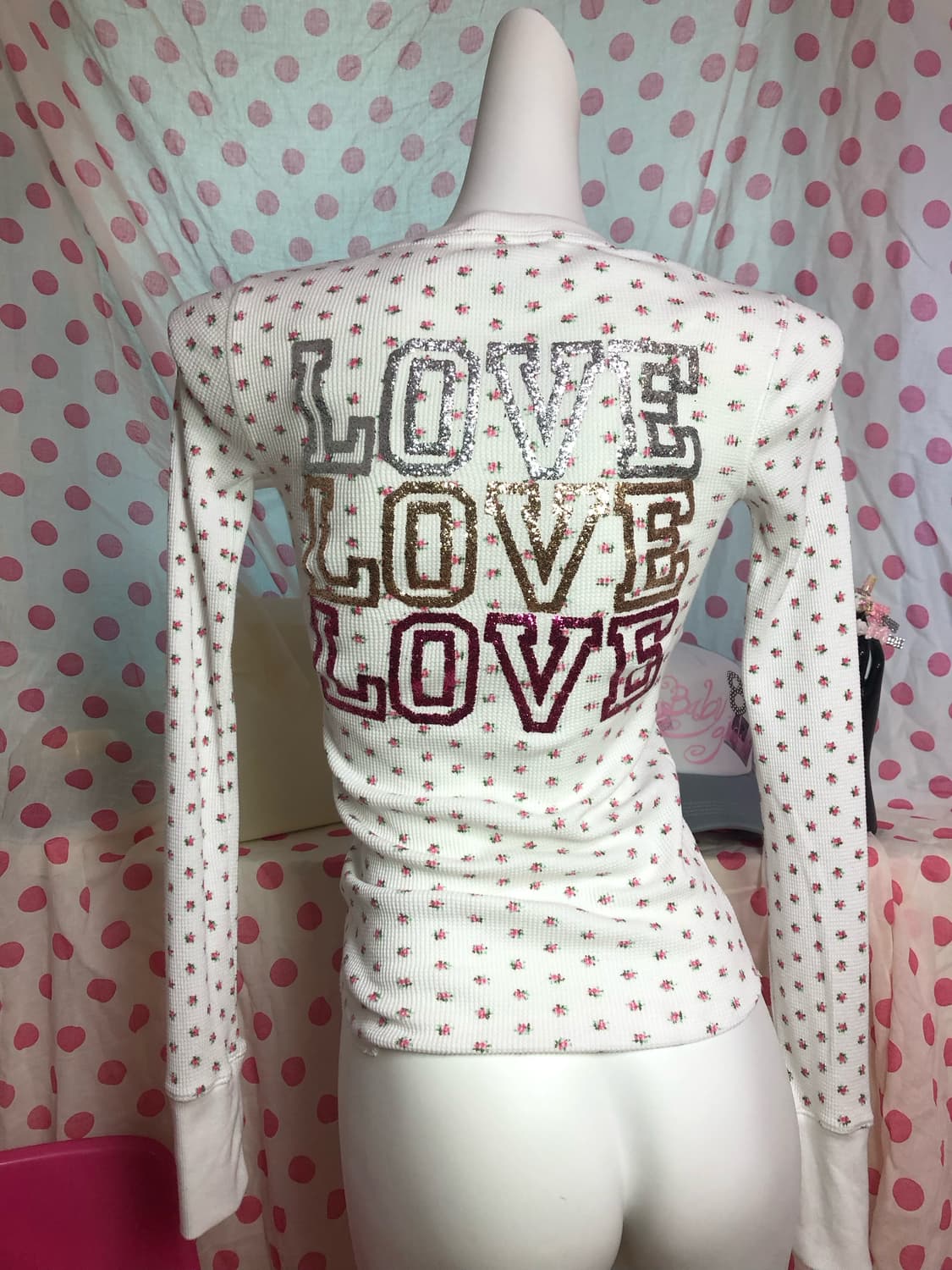 [pink] lucky 7 top  상품이미지1