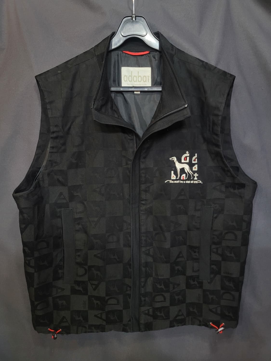 Adabat 아다바트 골프 자수로고 집업 베스트  상품이미지10