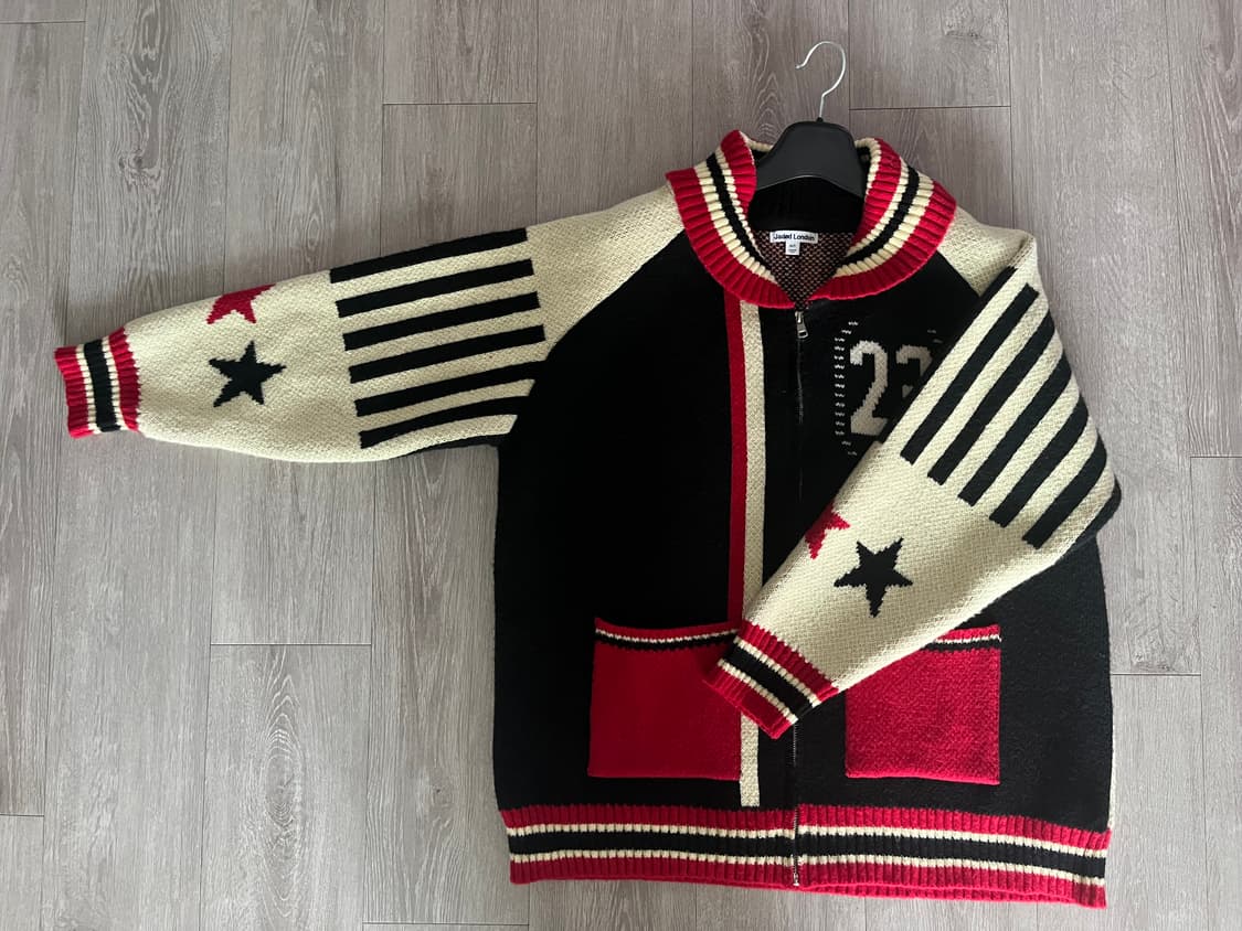 JADED LONDON Team 23 Knit Zip-Up 상품이미지1