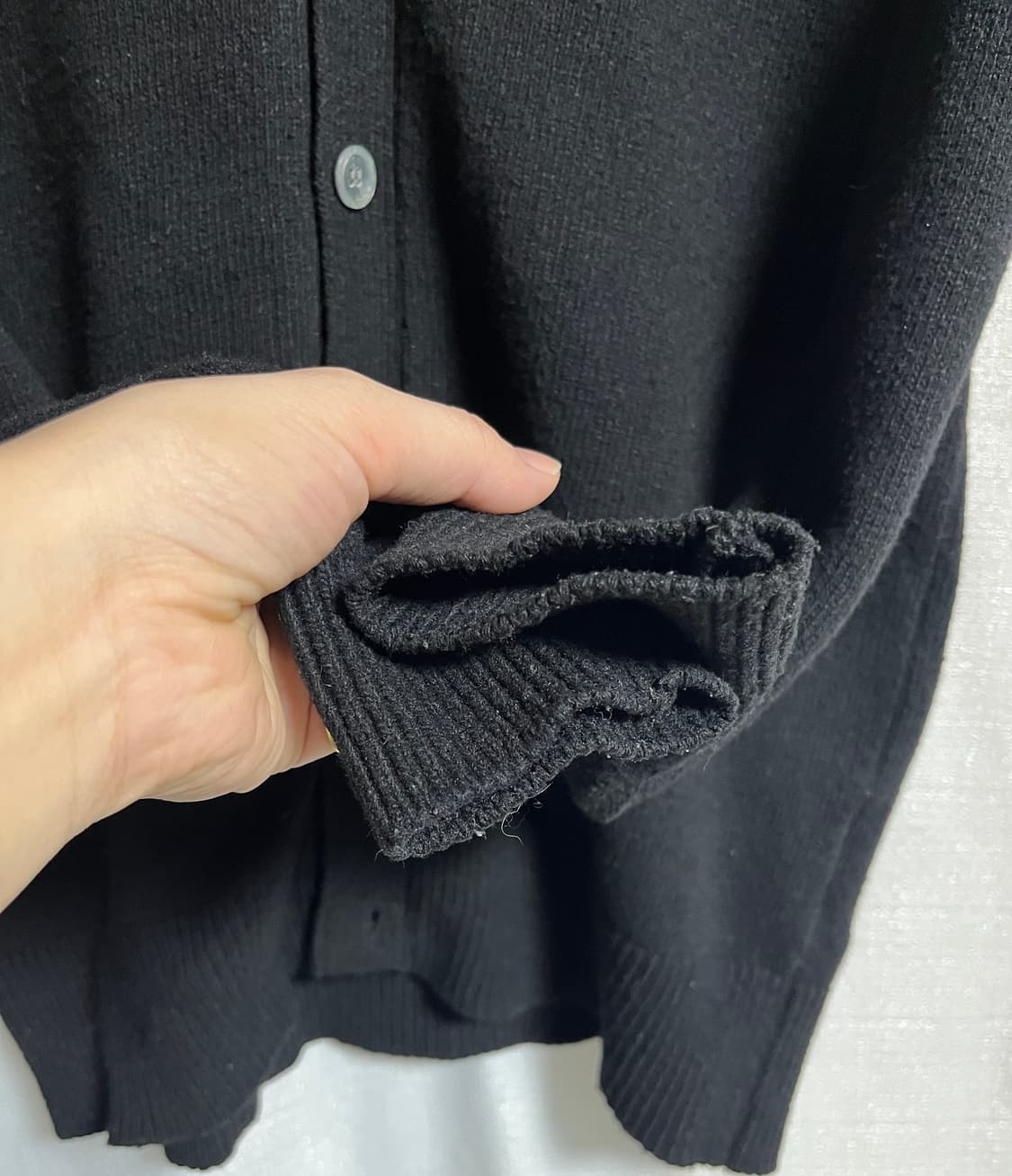 공용 꼼데가르송 더블와펜 가디건 L 상품이미지2