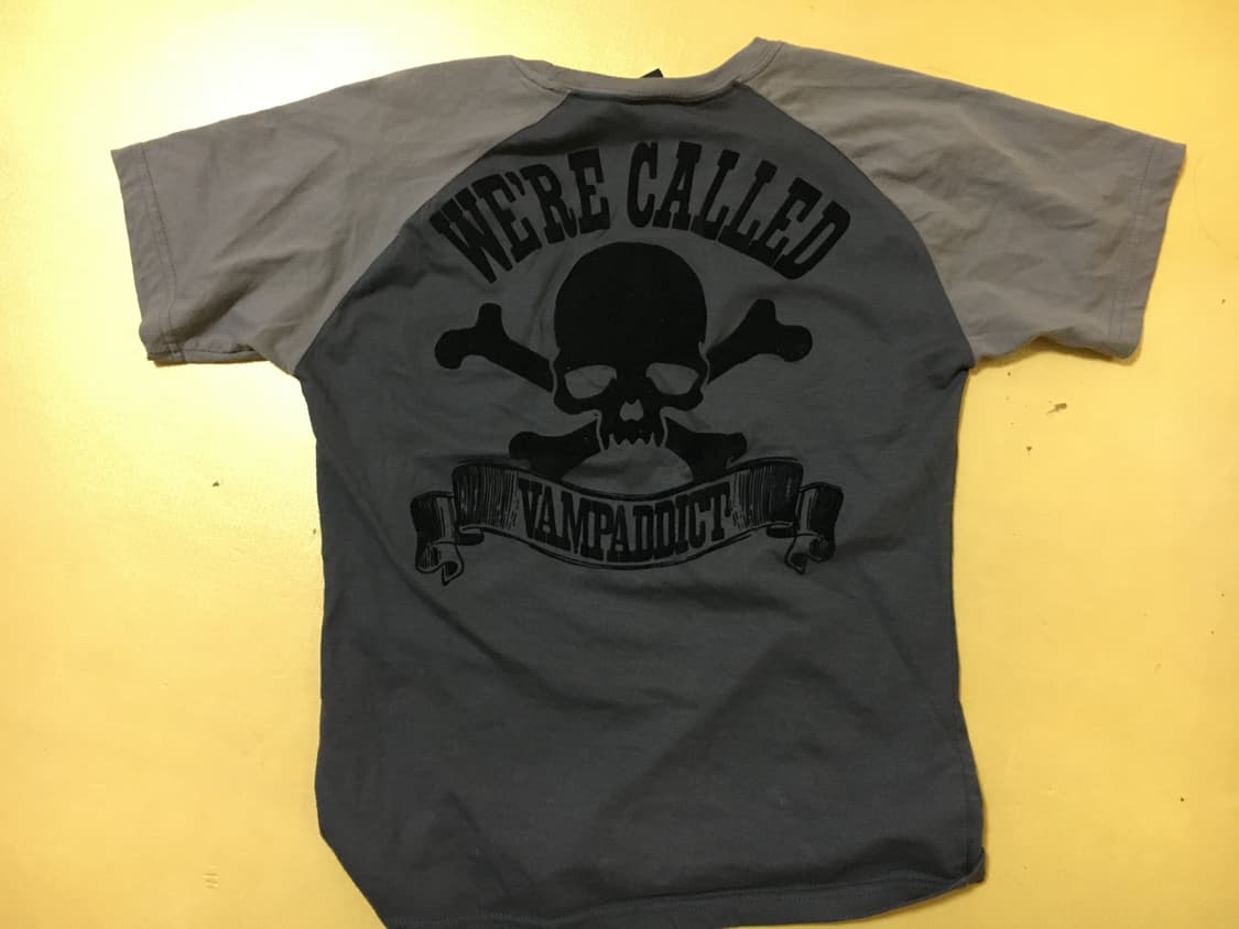 펑크 스트릿 빈티지 티 상품이미지1