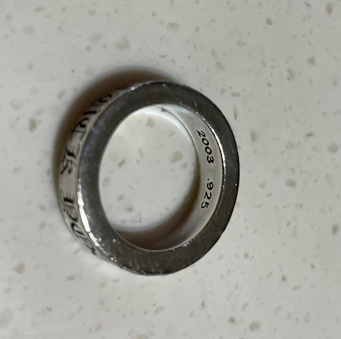 [US7.5] 크롬하츠 퍽유링 반지 상품이미지3