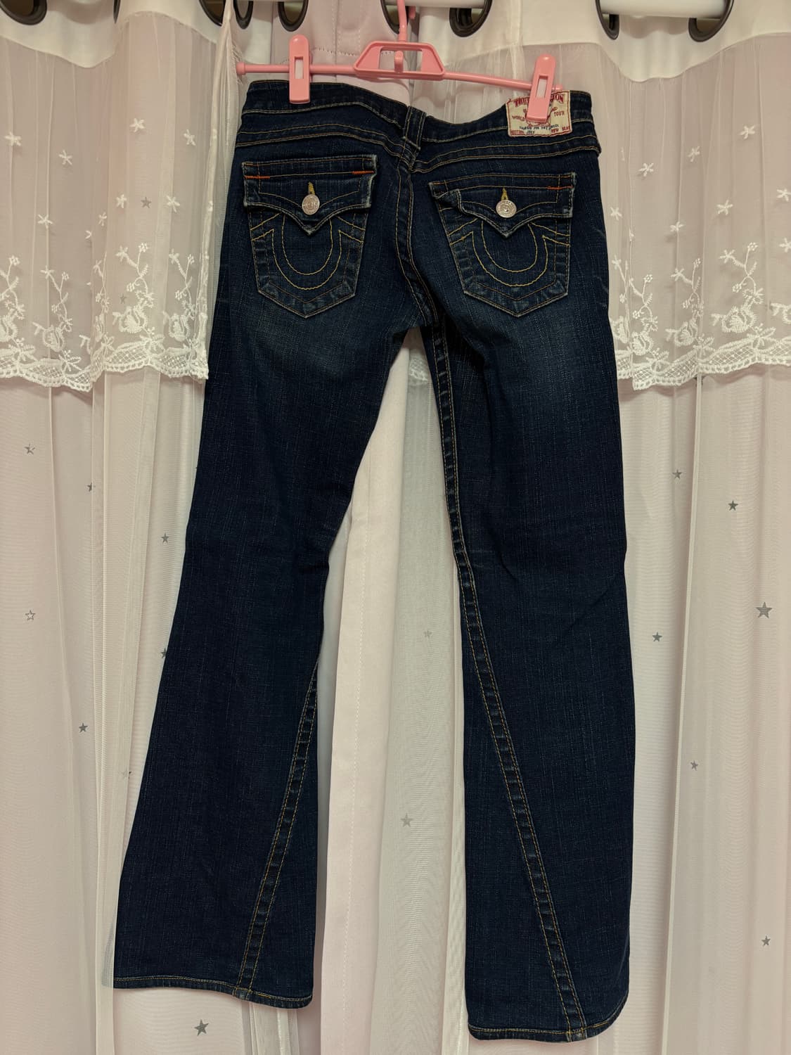 트루릴리젼 로우라이즈 부츠컷 데님진 26 상품이미지2