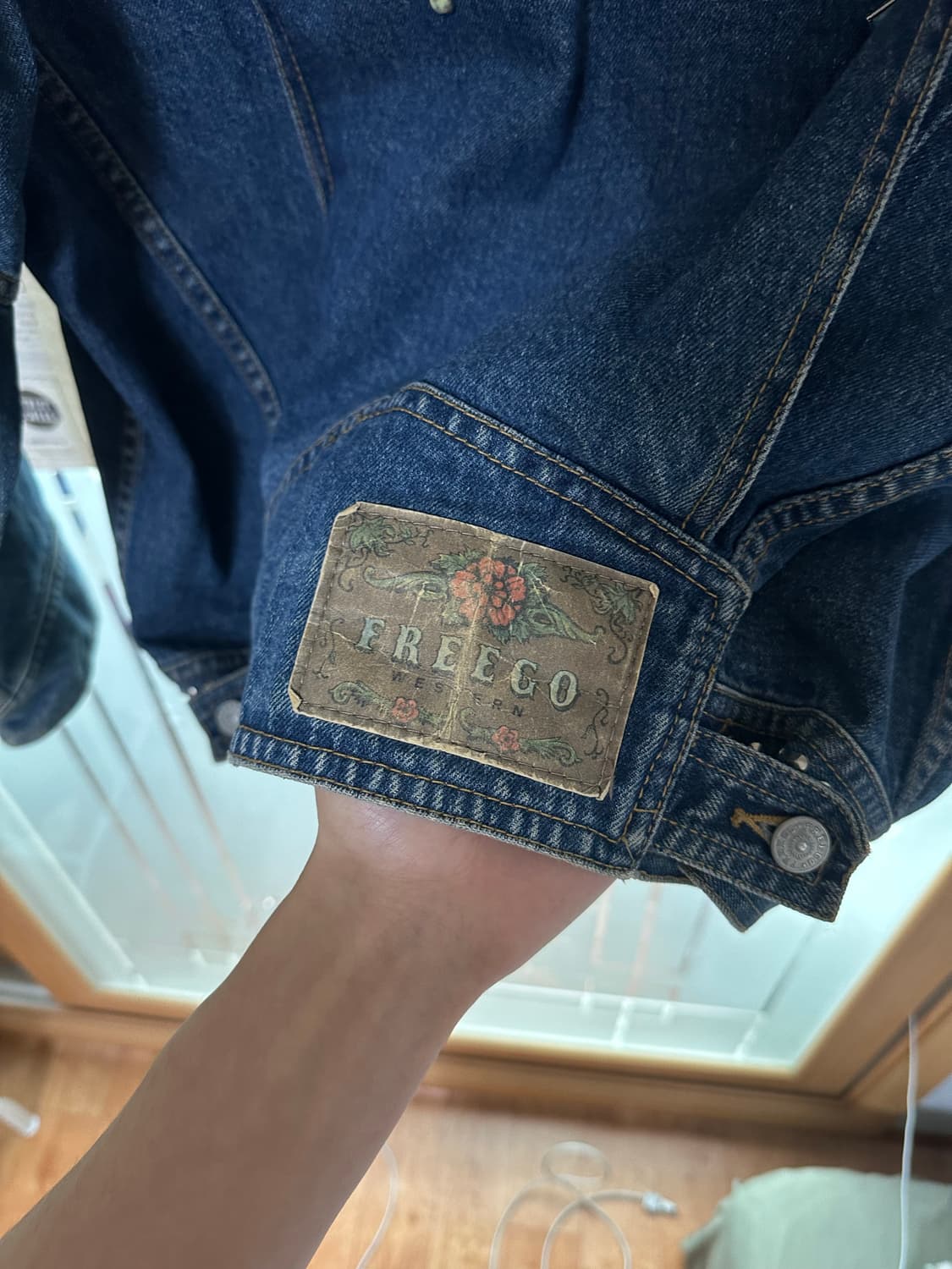 빈티지 웨스턴 지쟌 상품이미지4