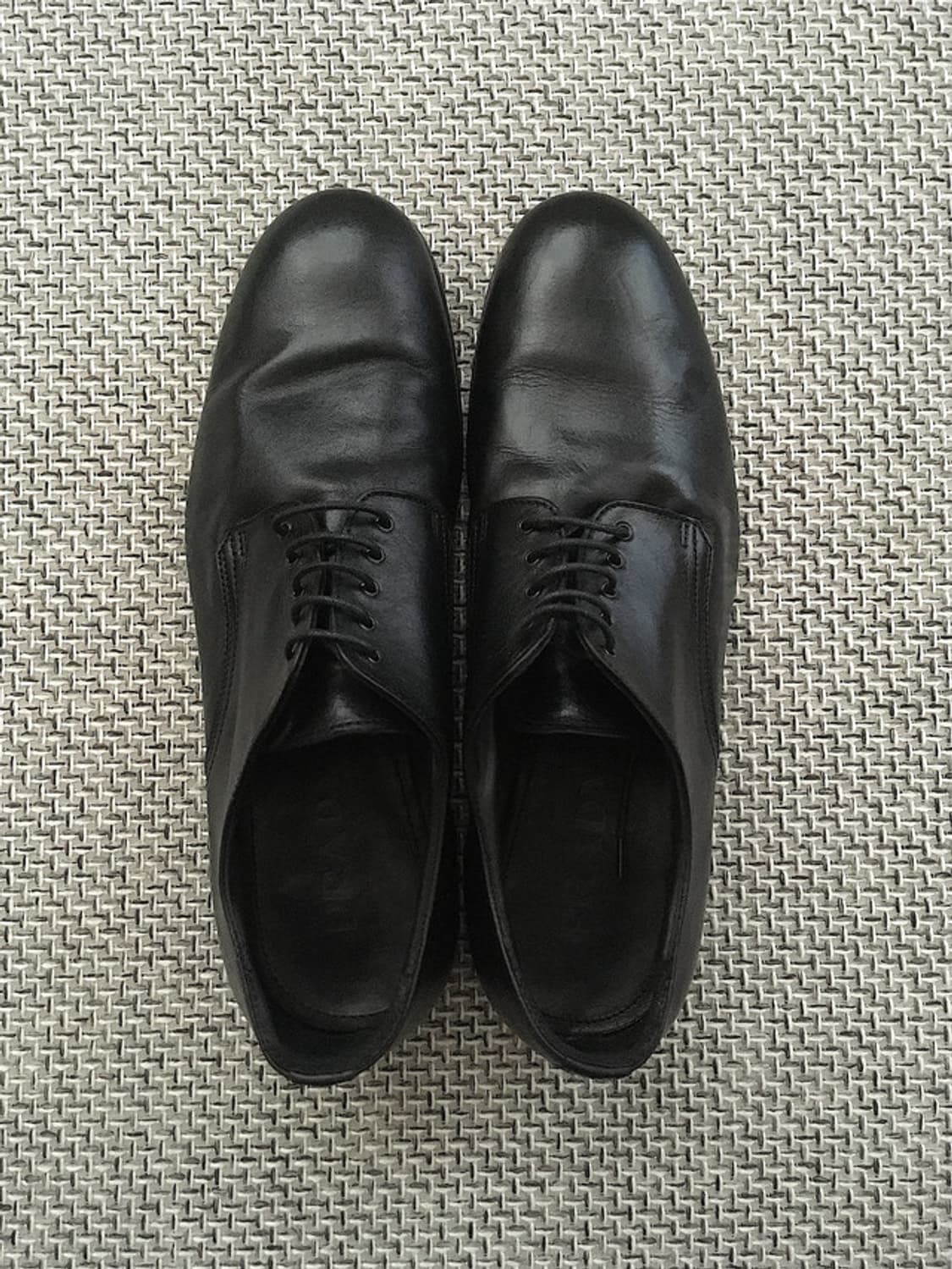 Calf-skin round toe classic derby shoes 상품이미지3