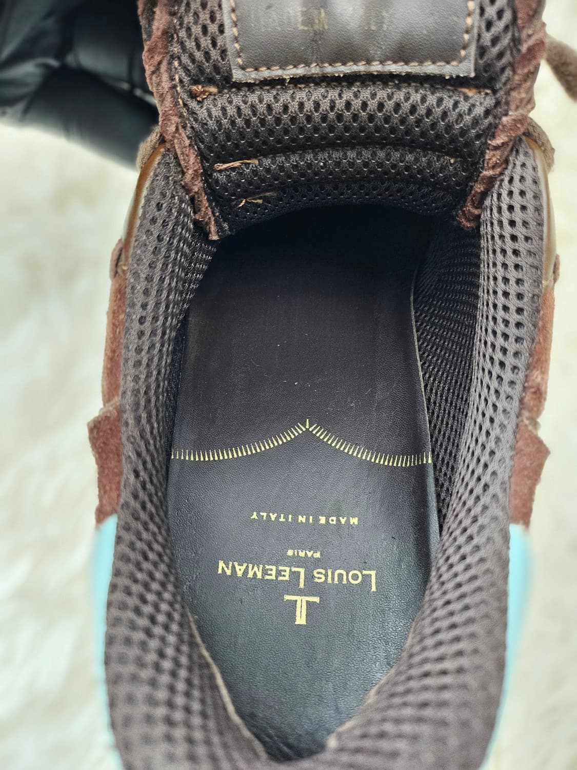 루이 리만 스웨이드 브라운 운동화 상품이미지4