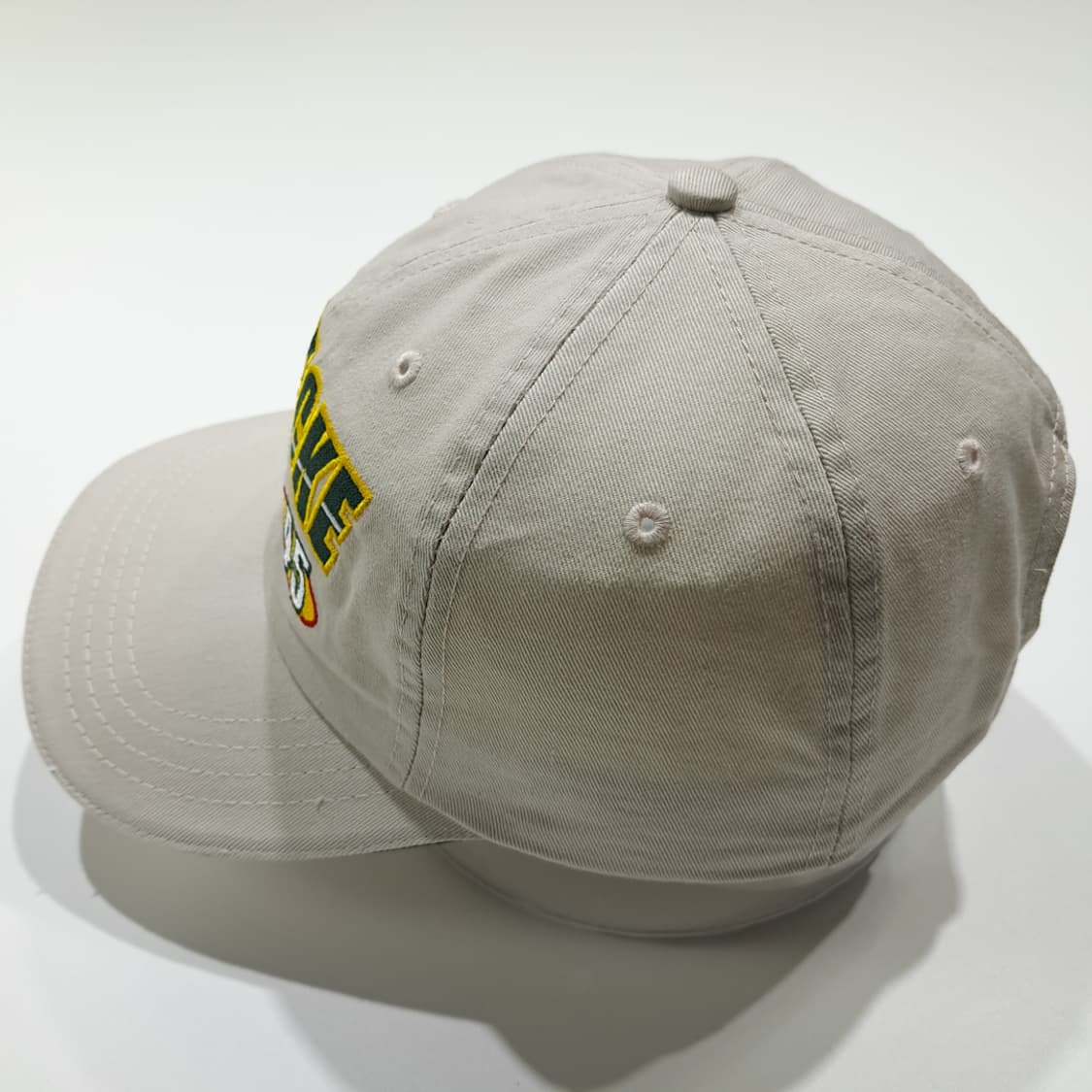 HENECKE 레이싱 45 베이지 자수 볼캡 모자 P2099 상품이미지4