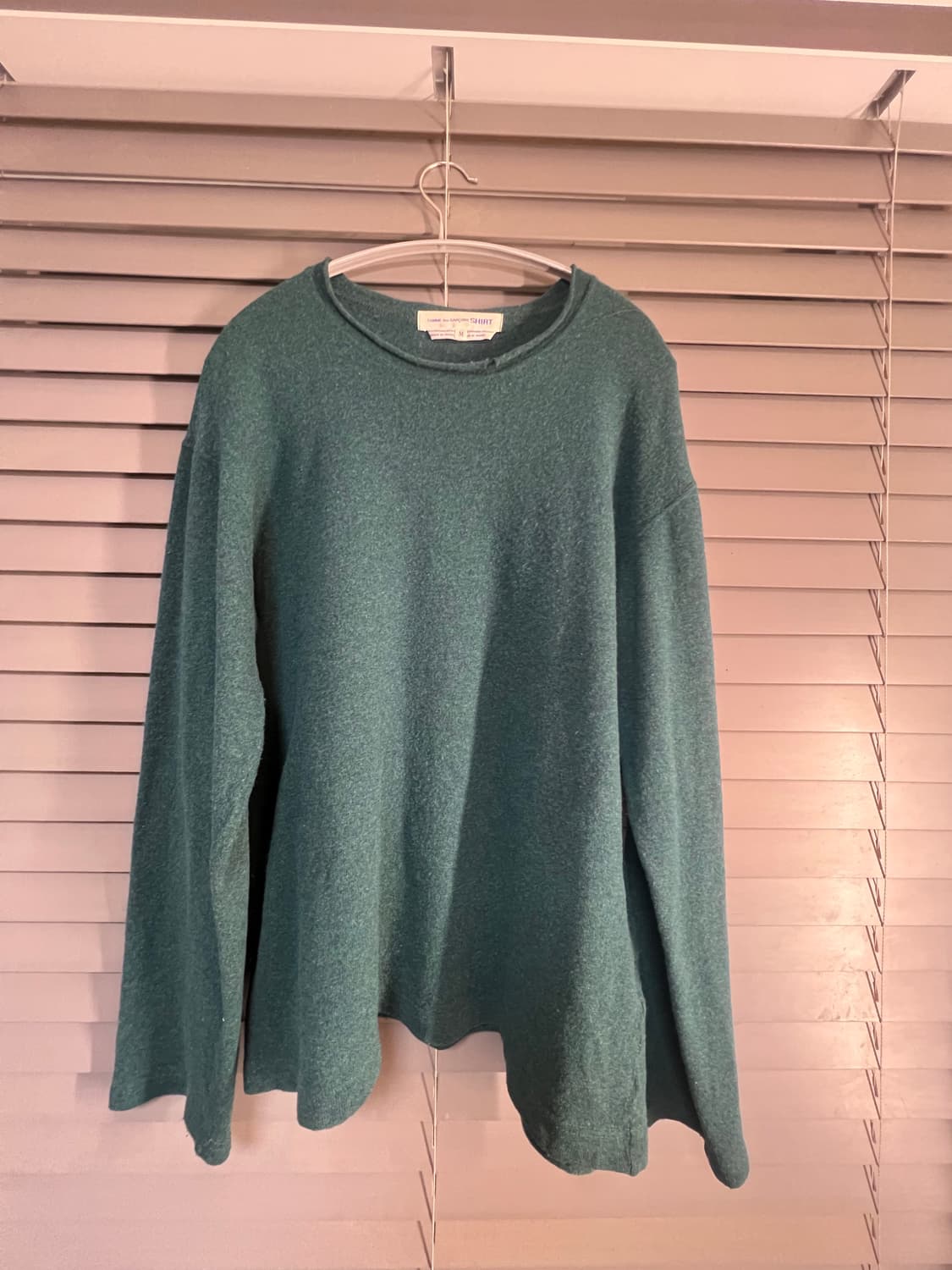 꼼데가르송 셔츠 니트 (그린) M 상품이미지1