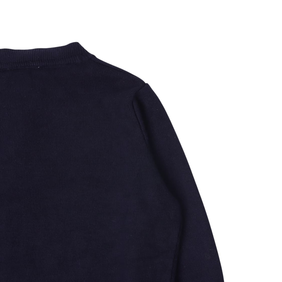 라코스테 네이비 코튼 니트 라운드 가디건 상품이미지6