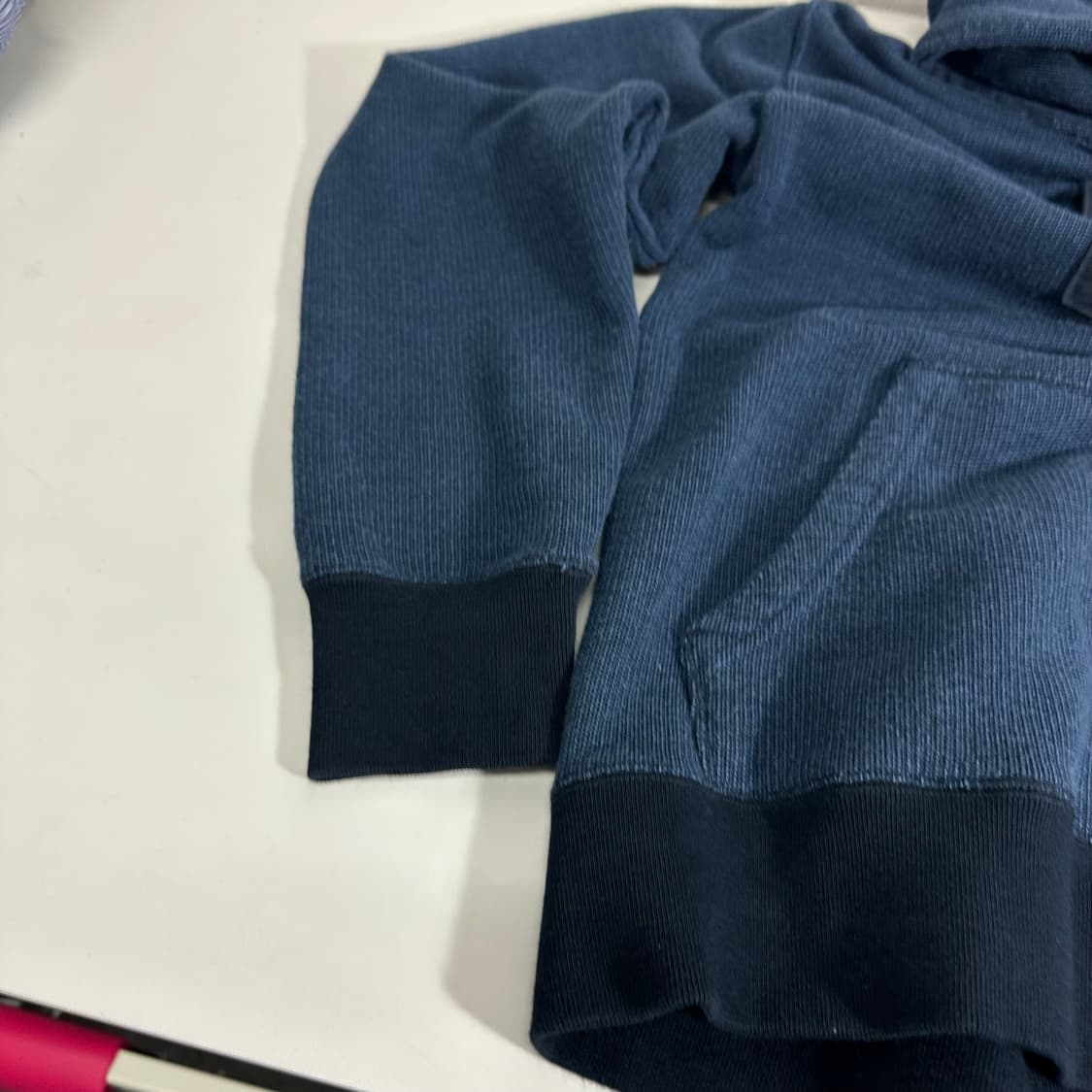 S 95 나이키SB 네이비 빅포켓 니트후드 상품이미지4