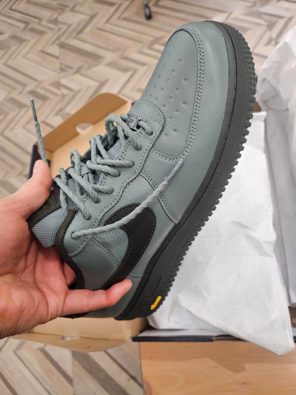 나이키 에어 포스 1 GTX Vibram 클레이 그린 275 상품이미지5