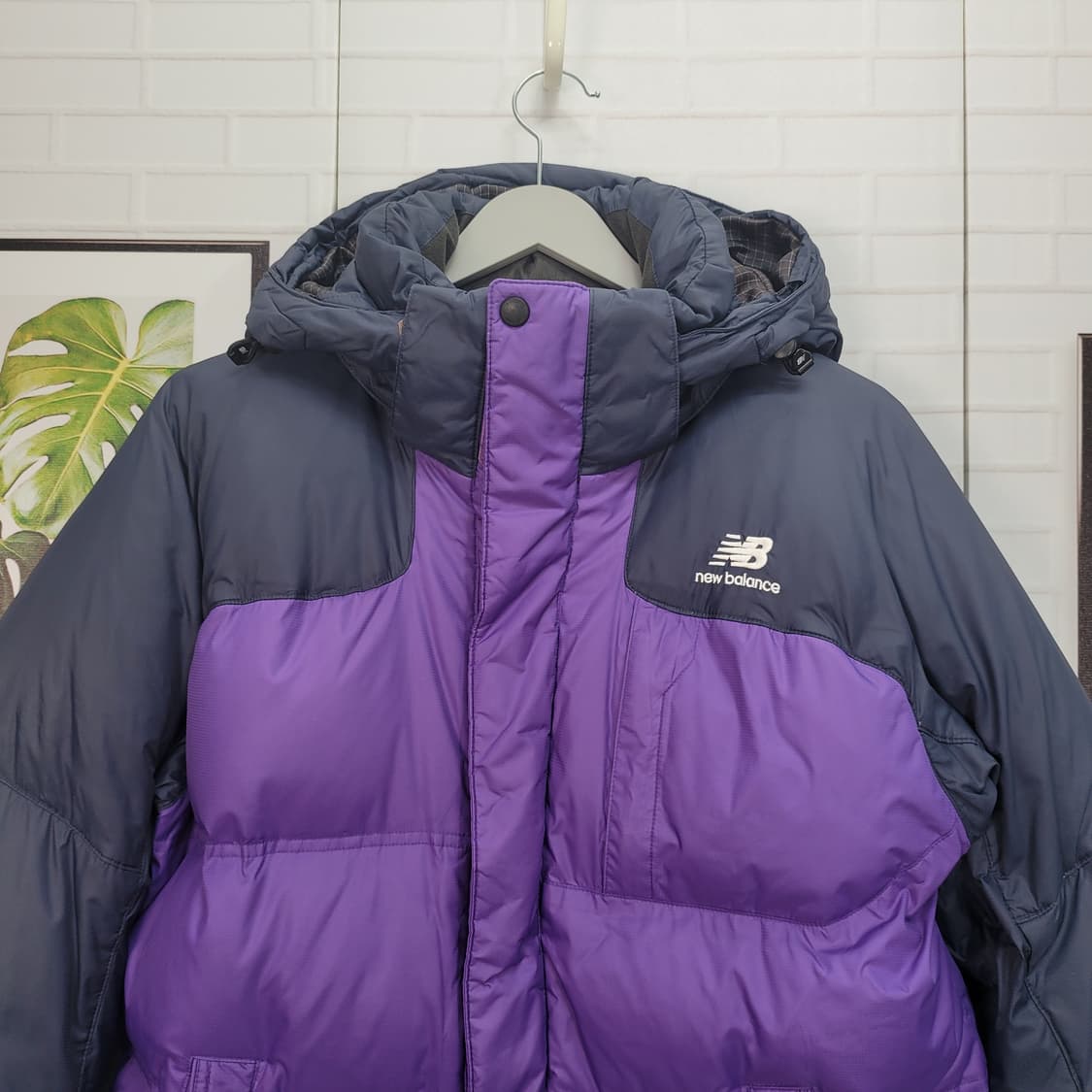 뉴발란스 올드스쿨 오리털 구스다운 패딩 점퍼 재킷 L/100사이즈 상품이미지3
