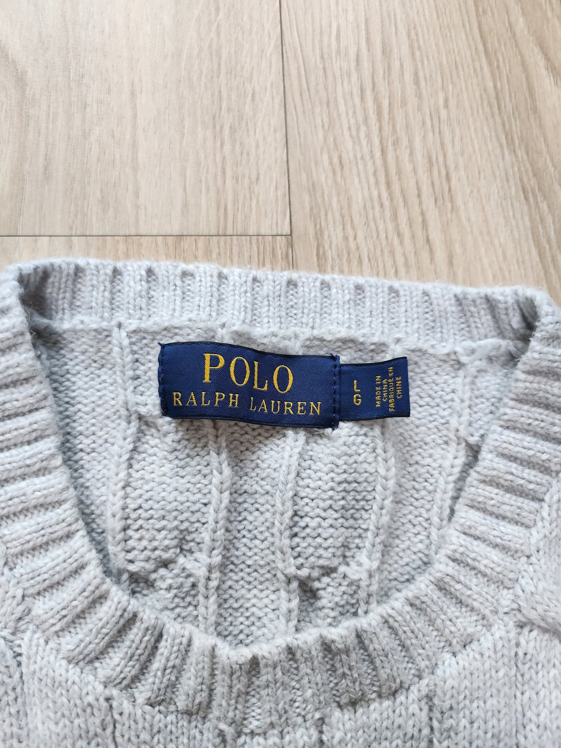 폴로랄프로렌 케이블니트 (L 상품이미지10