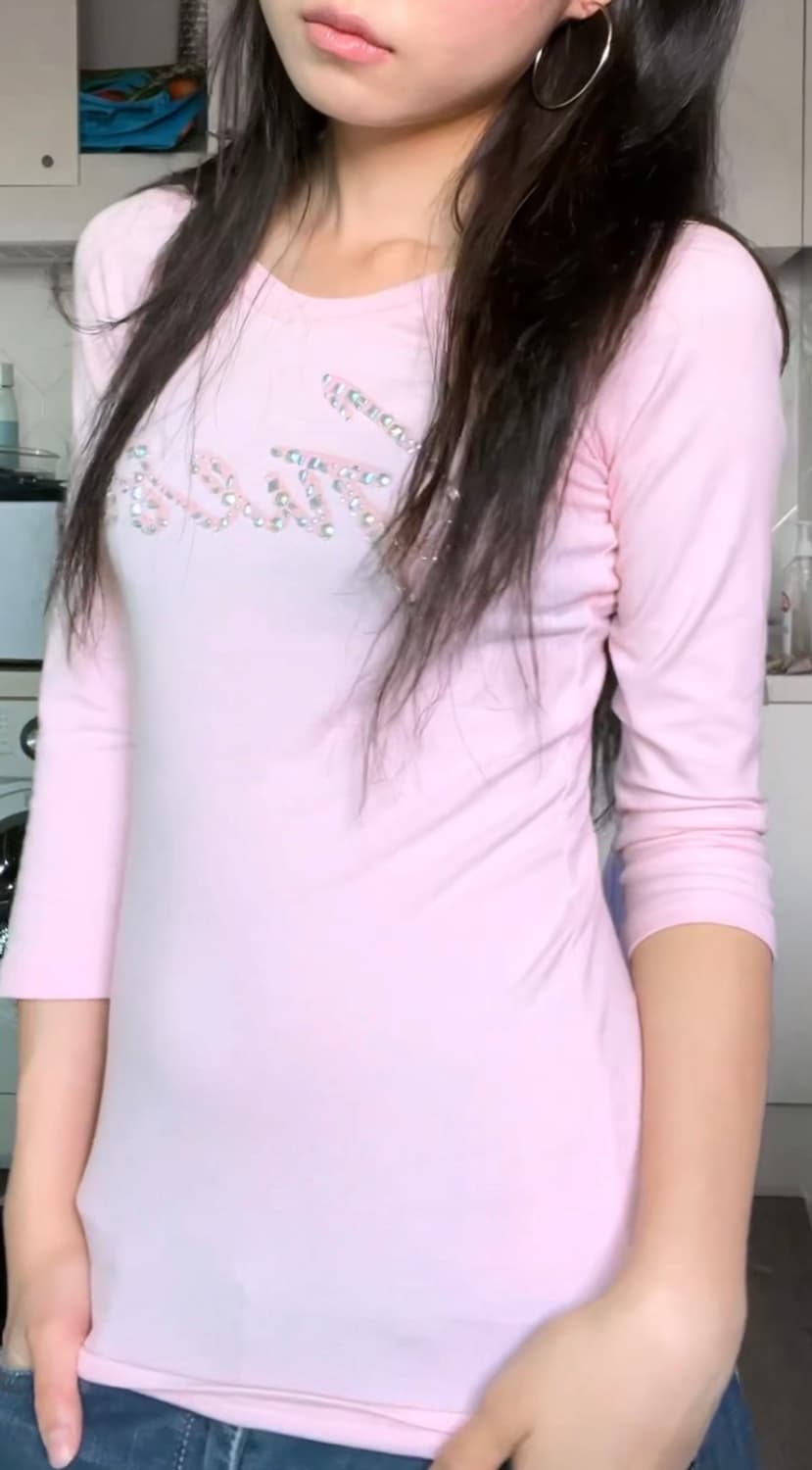 Guess y2k half long sleeve 상품이미지7