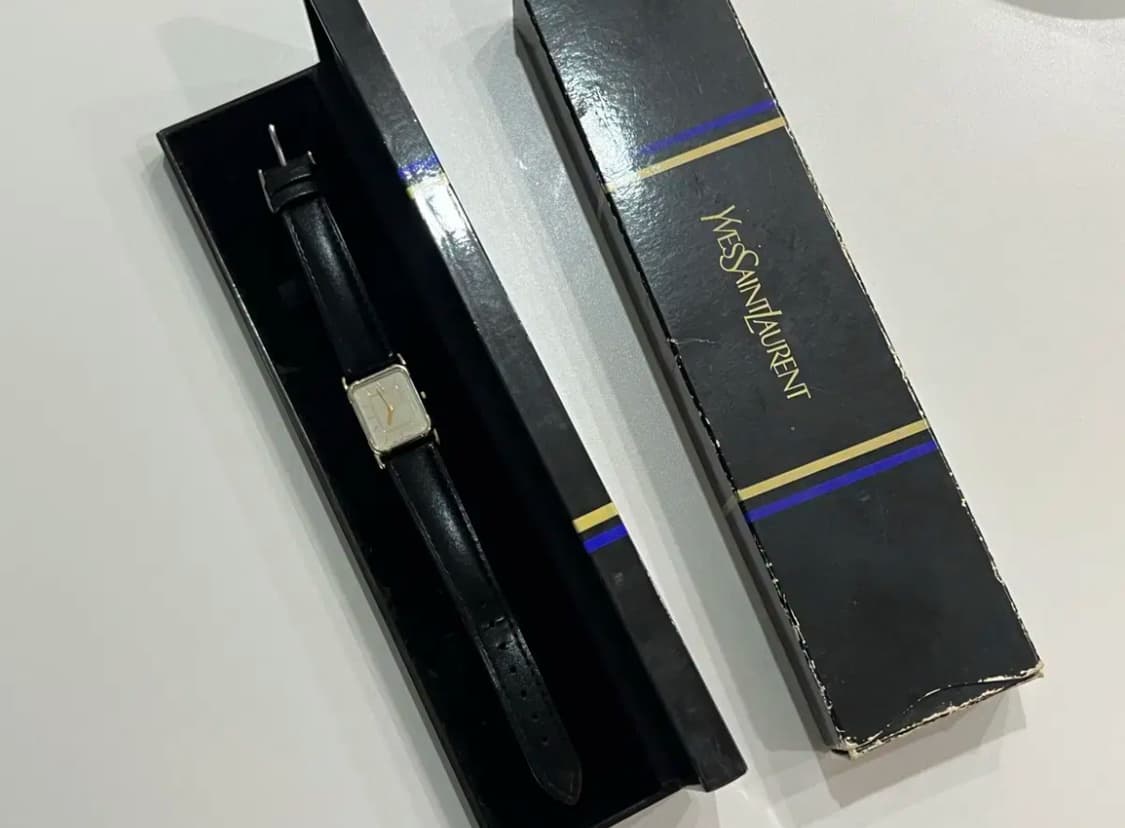YSL 입생로랑 빈티지 쿼츠 시계 판매합니다 상품이미지4