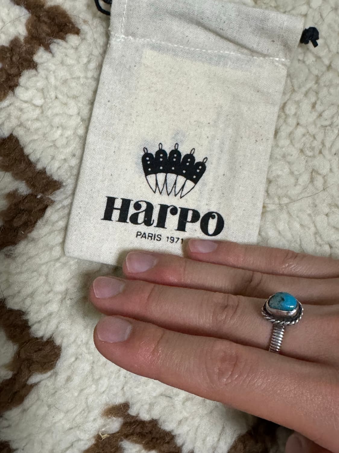 아르포파리 harpo paris 터키석 반지 상품이미지5