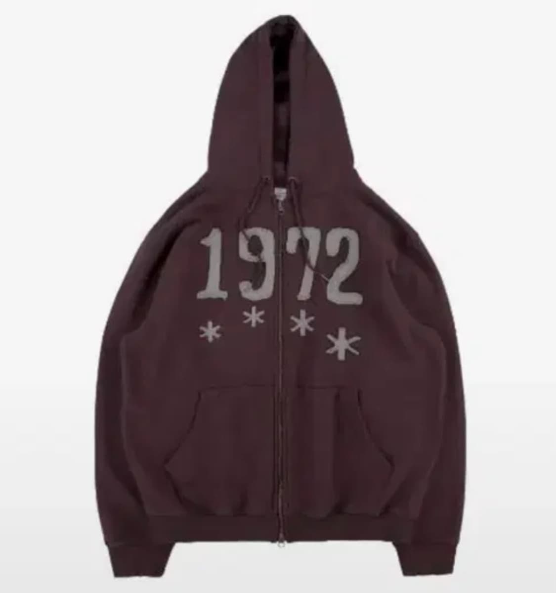 더콜디스트모먼트 다크와인 후드집업 M 상품이미지1