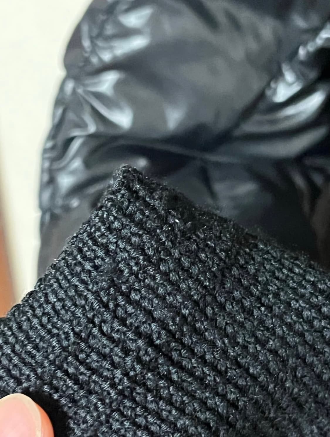 THE VIRIDI ANNE 하이넥 구스다운 플라이트 자켓 상품이미지5