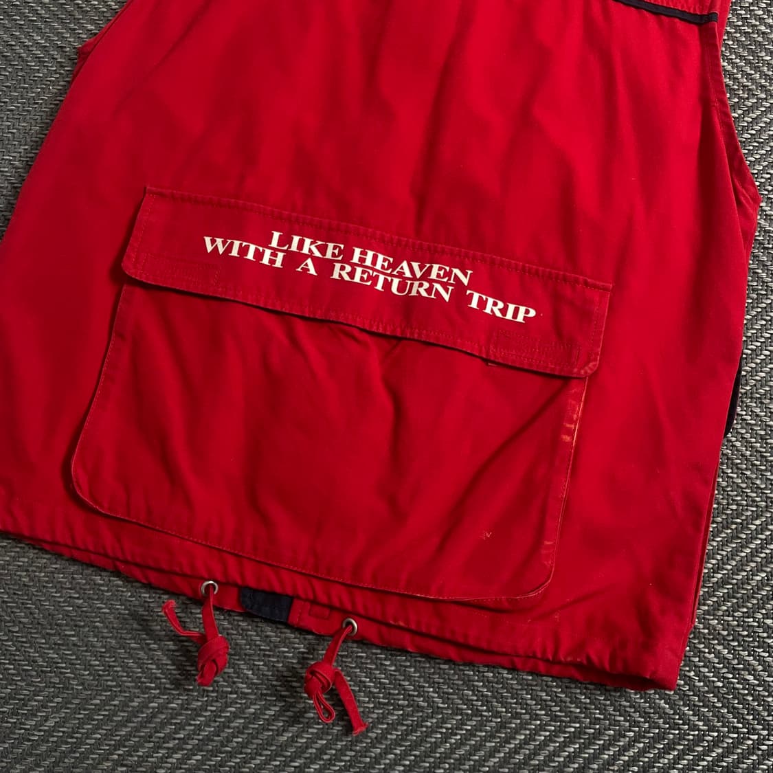 90s 필라 빅로고 올드스쿨 헌팅 베스트o 3923 상품이미지4