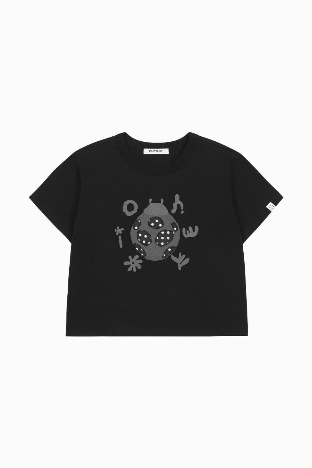 (택O 새상품) 오헤시오 DOT BUG PATCHY T-SHIRT 반팔 상품이미지1