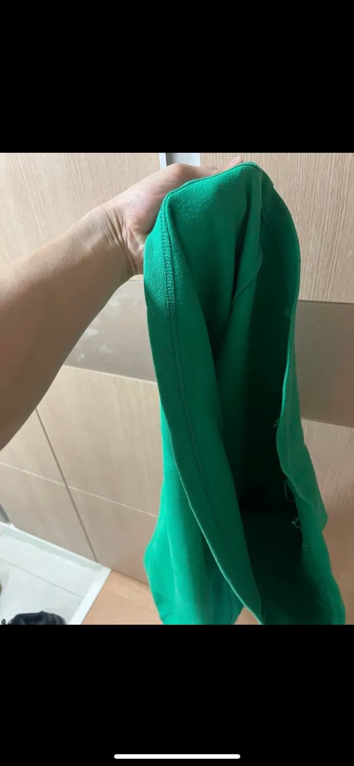 아더에러 20시즌 언발란스 반팔티 그린 A1 팝니다 상품이미지9