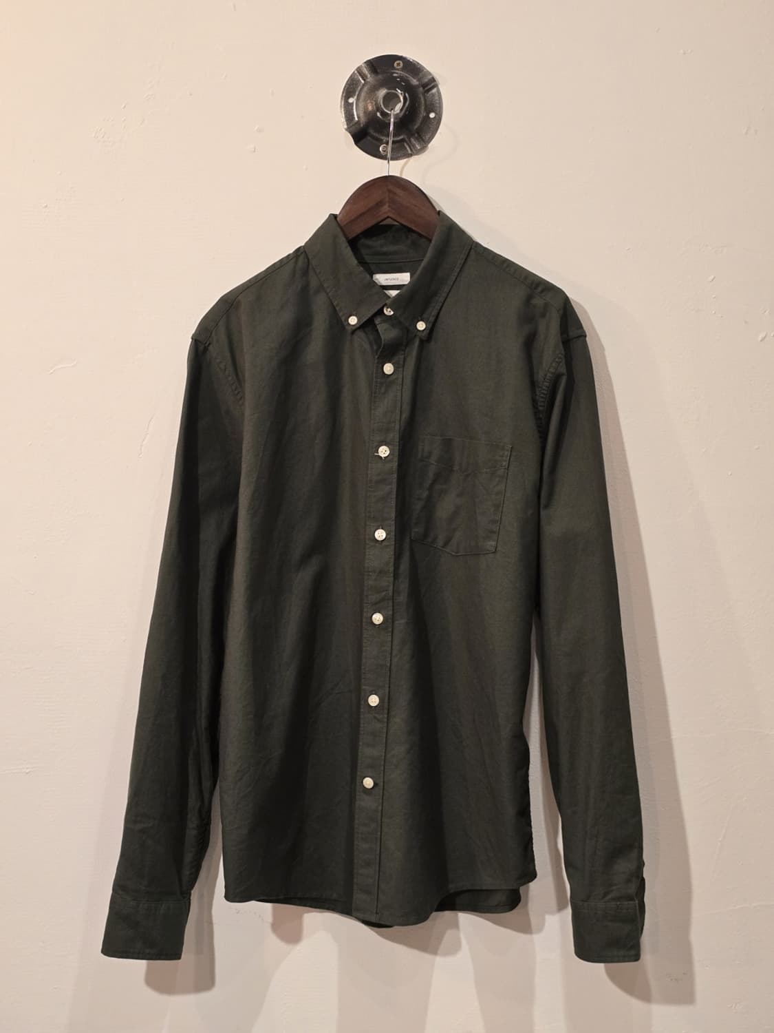 GAP Untucked Dark Green Shirt 상품이미지1