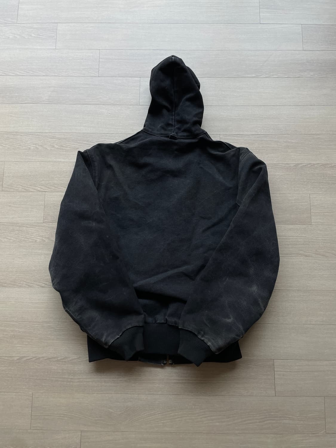 90s 칼하트 JR105 블랙 액티브 자켓 OG 후드자켓 상품이미지2