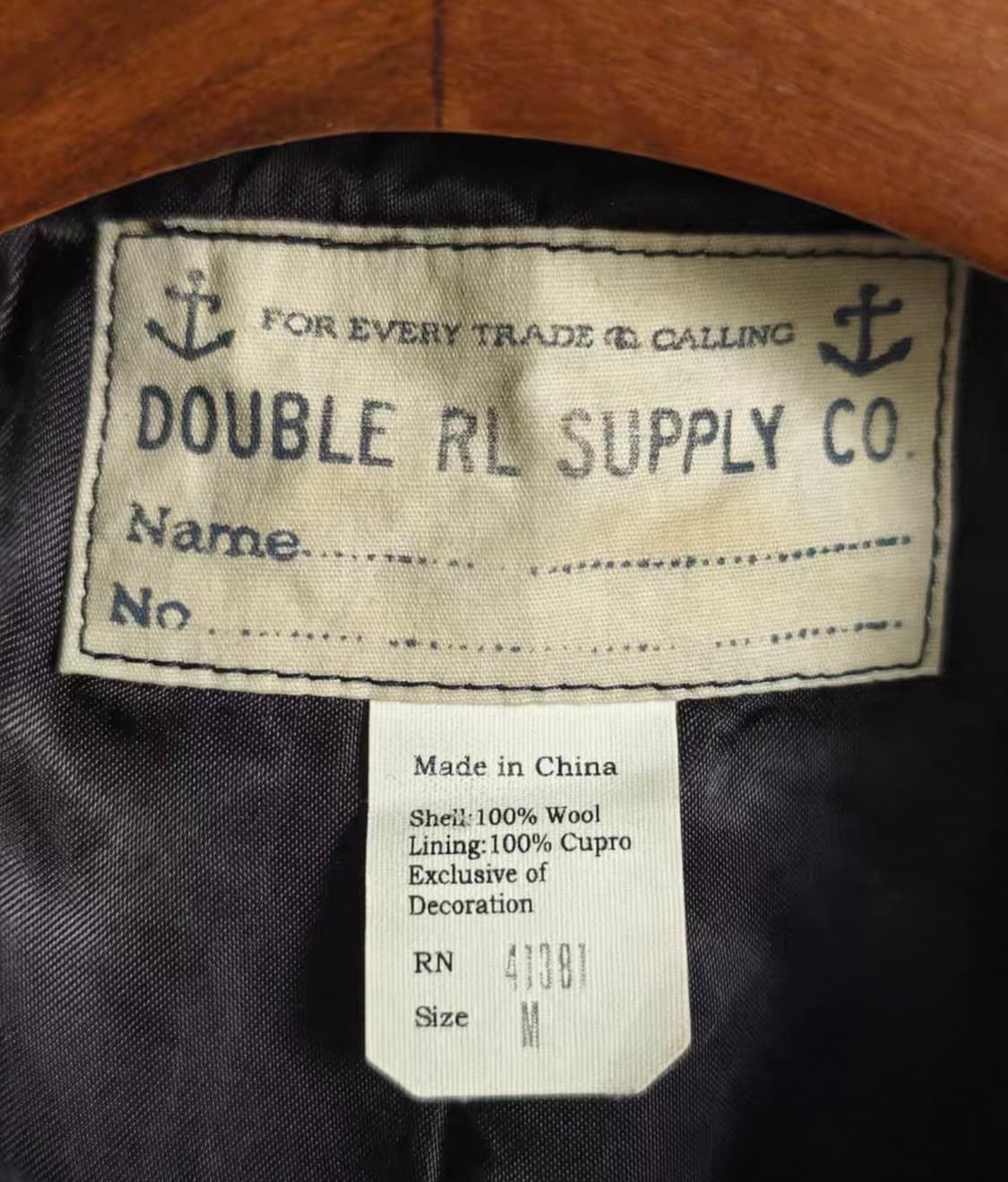 rrl 마린 피코트 m 상품이미지5