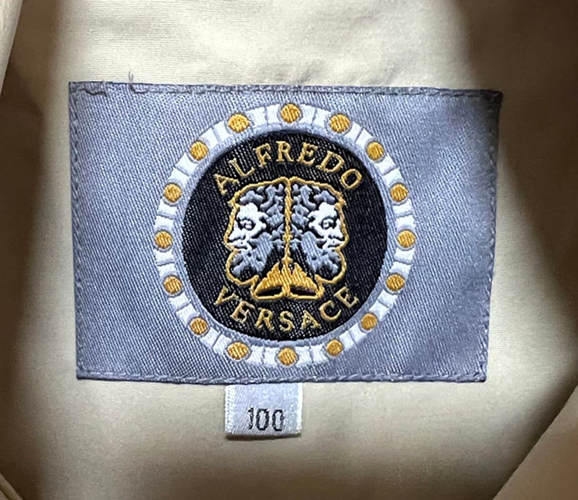 알프레도 베르사체 남자 블루종점퍼 바람막이 춘추 올드스쿨룩 L 100 상품이미지4