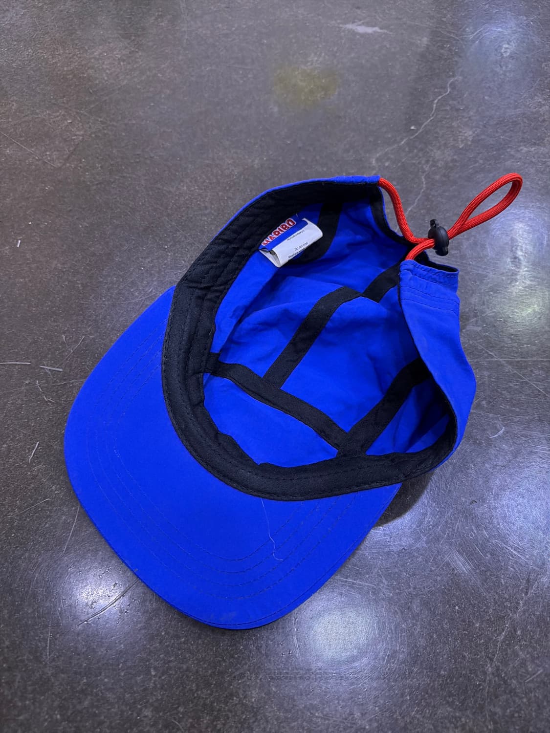 하리보 로고 캠프캡 캐쥬얼 모자 블루 상품이미지6