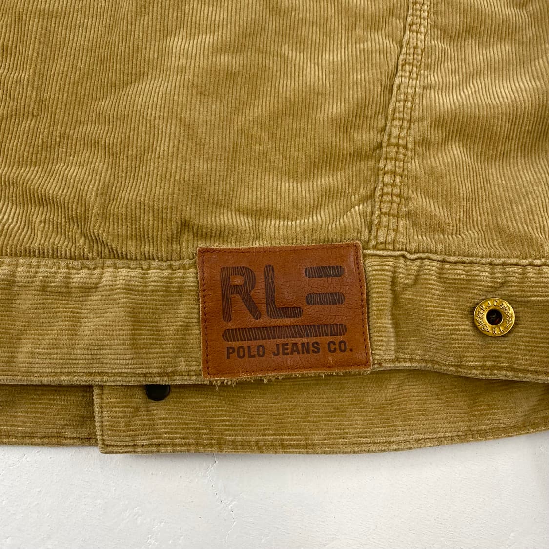 90s 폴로 코듀로이 블랭킷 안감 트러커 자켓 (100) 상품이미지5