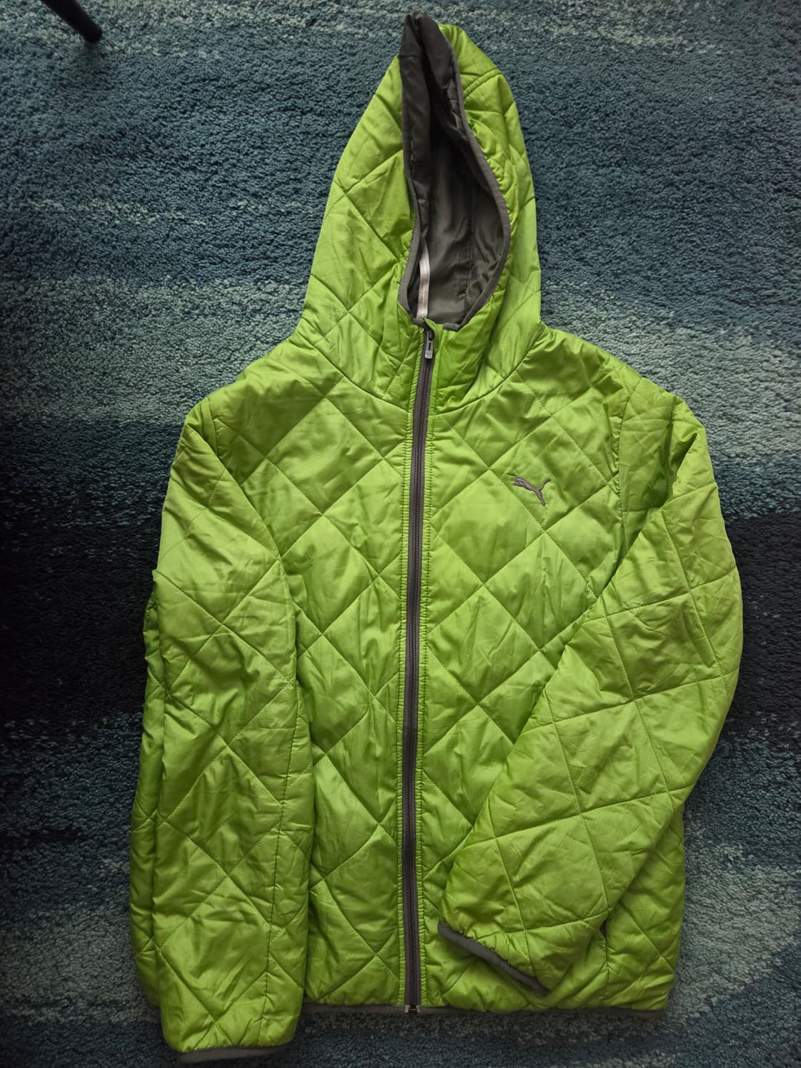 퓨마 경량패딩 L사이즈 그린 상품이미지1