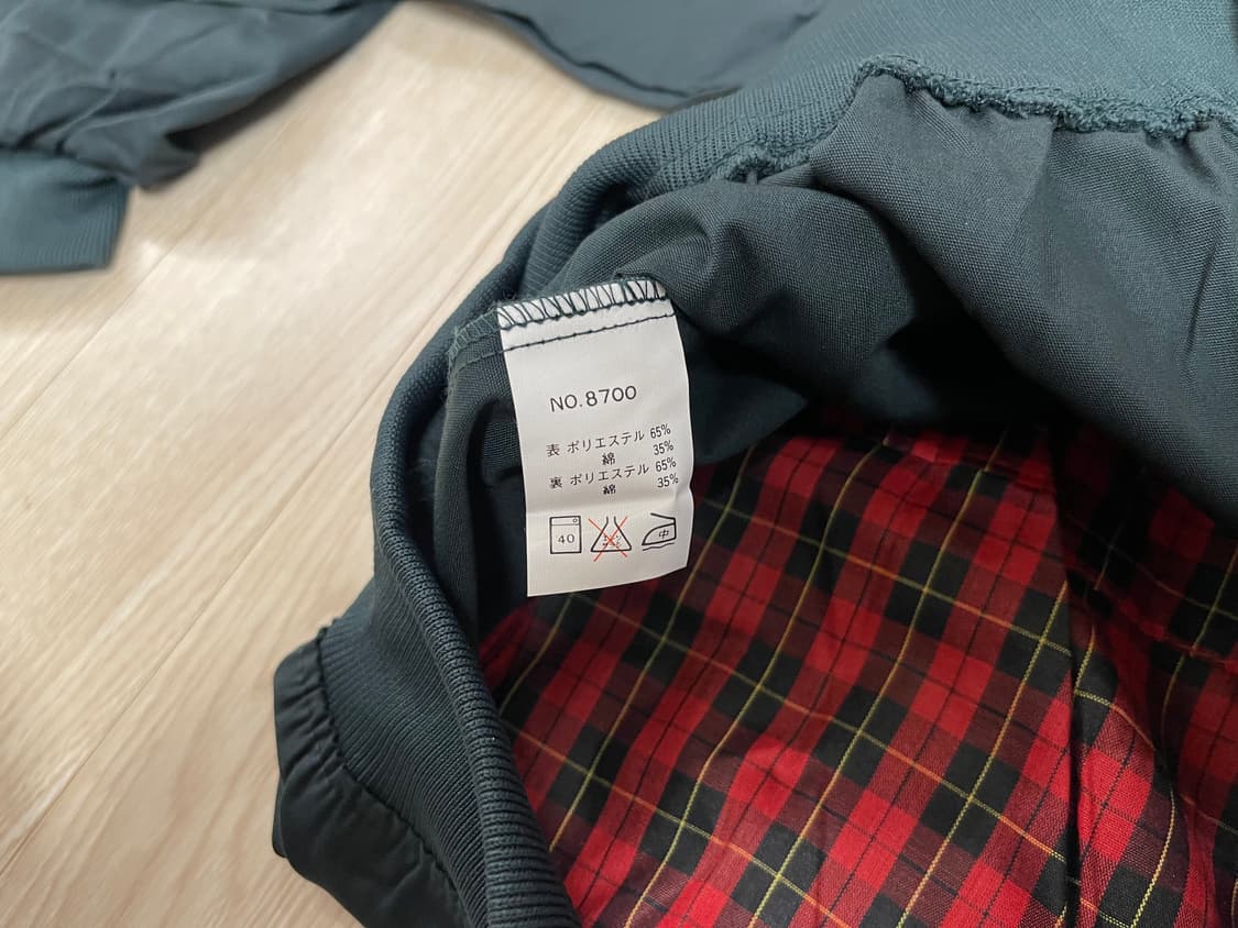 카고메 블루종 자켓 빈티지 90s 상품이미지5