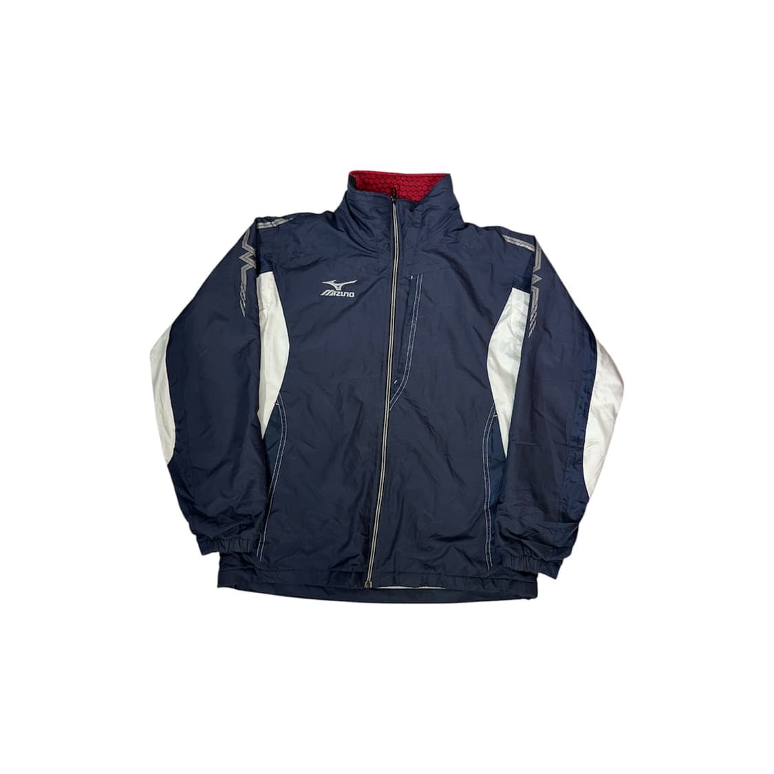 미즈노 일본판 오버핏 네이비 바람막이 자켓 S 상품이미지5