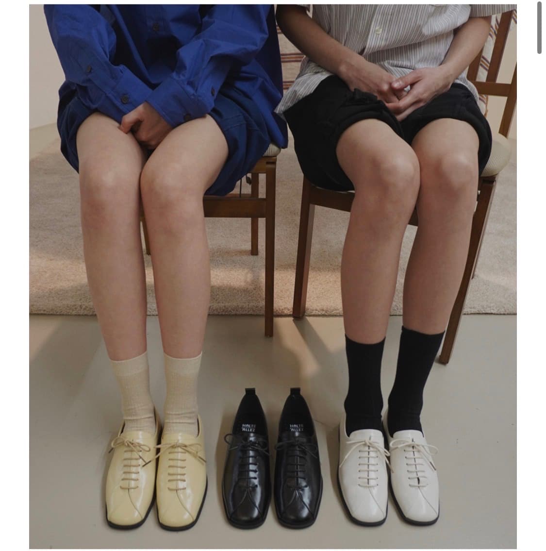 알뜨알레 버터컬러 로퍼  상품이미지5