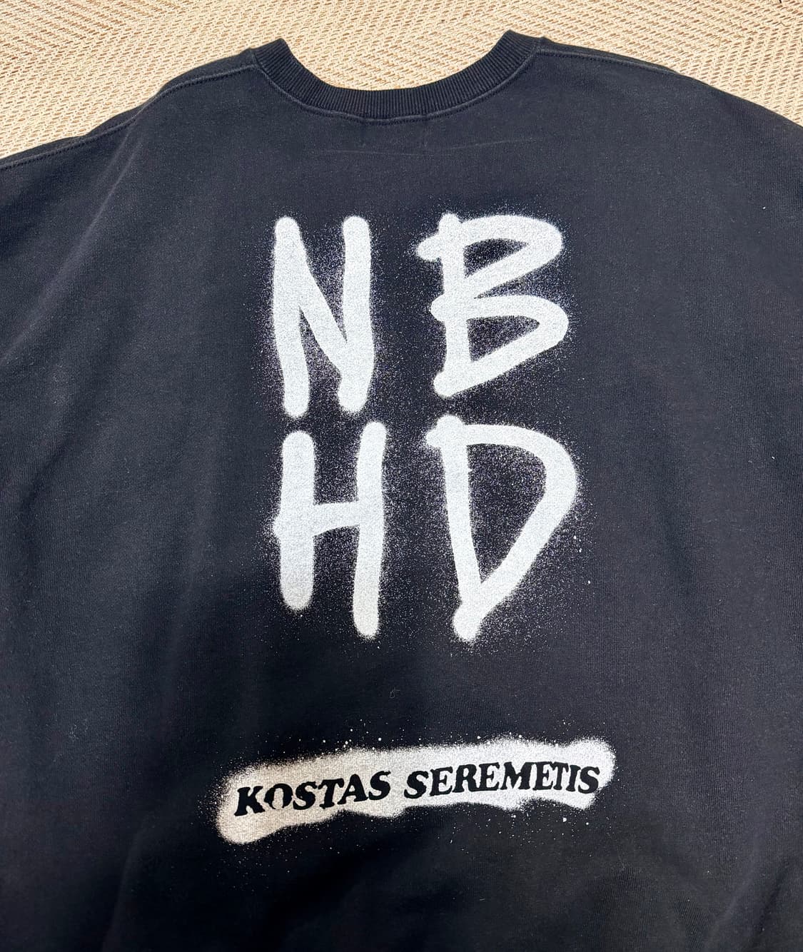 네이버후드xSchottxKOSTAS 맨투맨 라지 상품이미지4