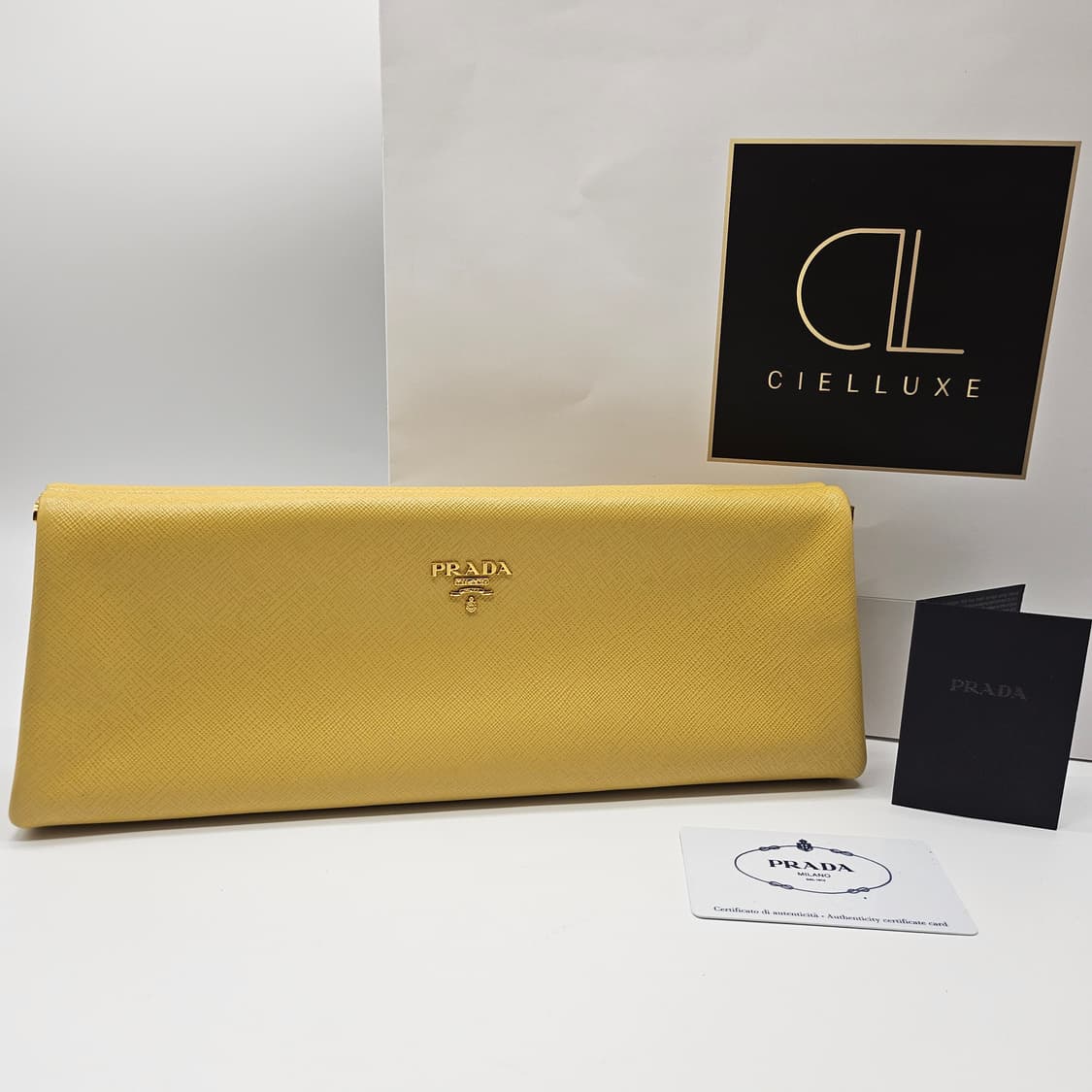 정품 프라다 사피아노 클러치백 상품이미지1