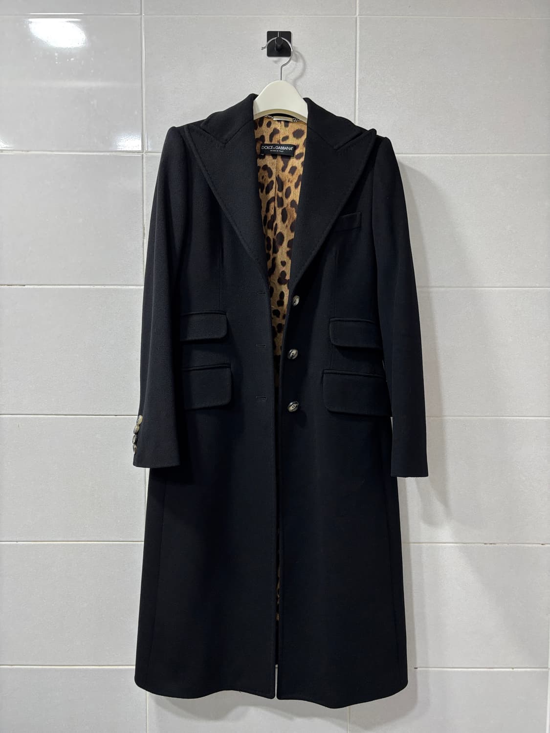 정품)돌체앤가바나 버진울 코트 상품이미지3