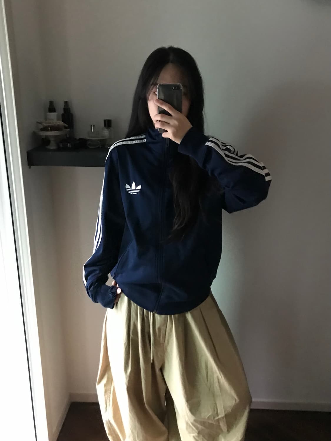 아디다스 파이어버드 네이비 트랙탑 져지 상품이미지1