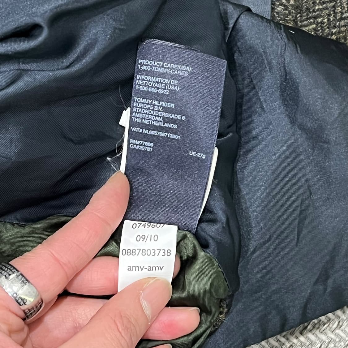 타미힐피거 트위드 울 블레이저 s08365 상품이미지9