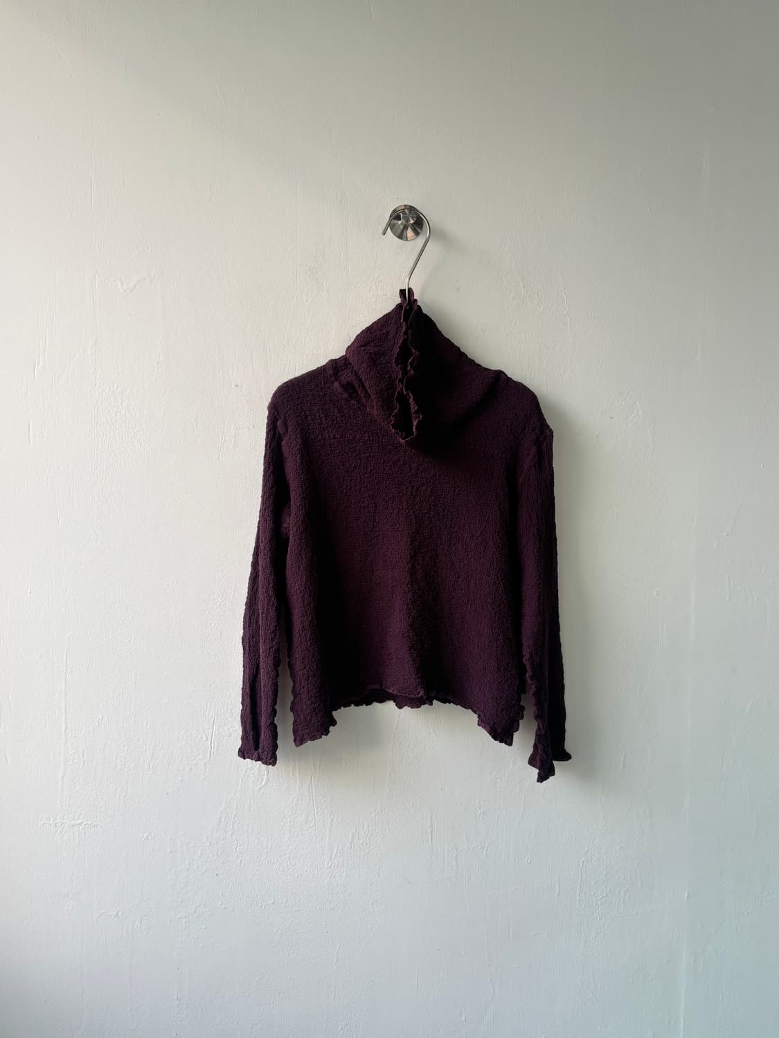 이세이미야케 콜리플라워 플리츠 터틀넥  상품이미지1