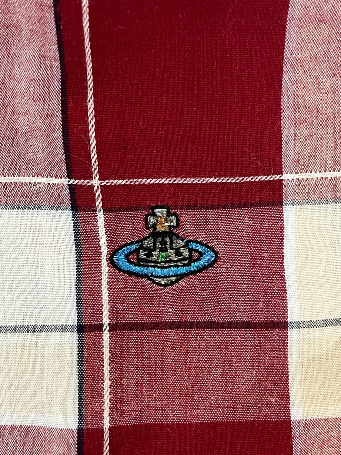 비비안웨스트우드 빈티지 체크 셔츠 반팔 vivienne Westwood 상품이미지2