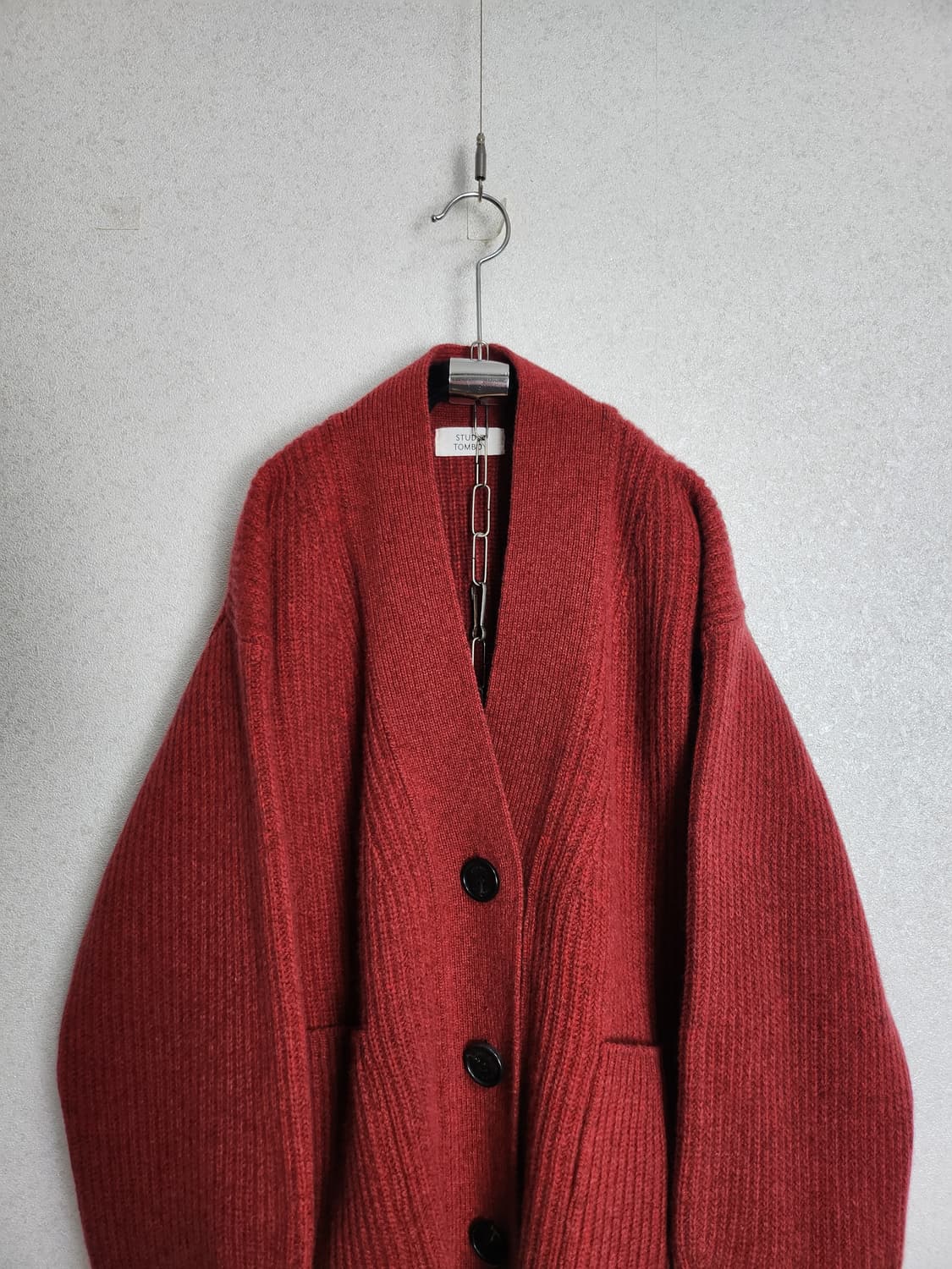 스튜디오톰보이 루즈핏 울가디건55 66 상품이미지2