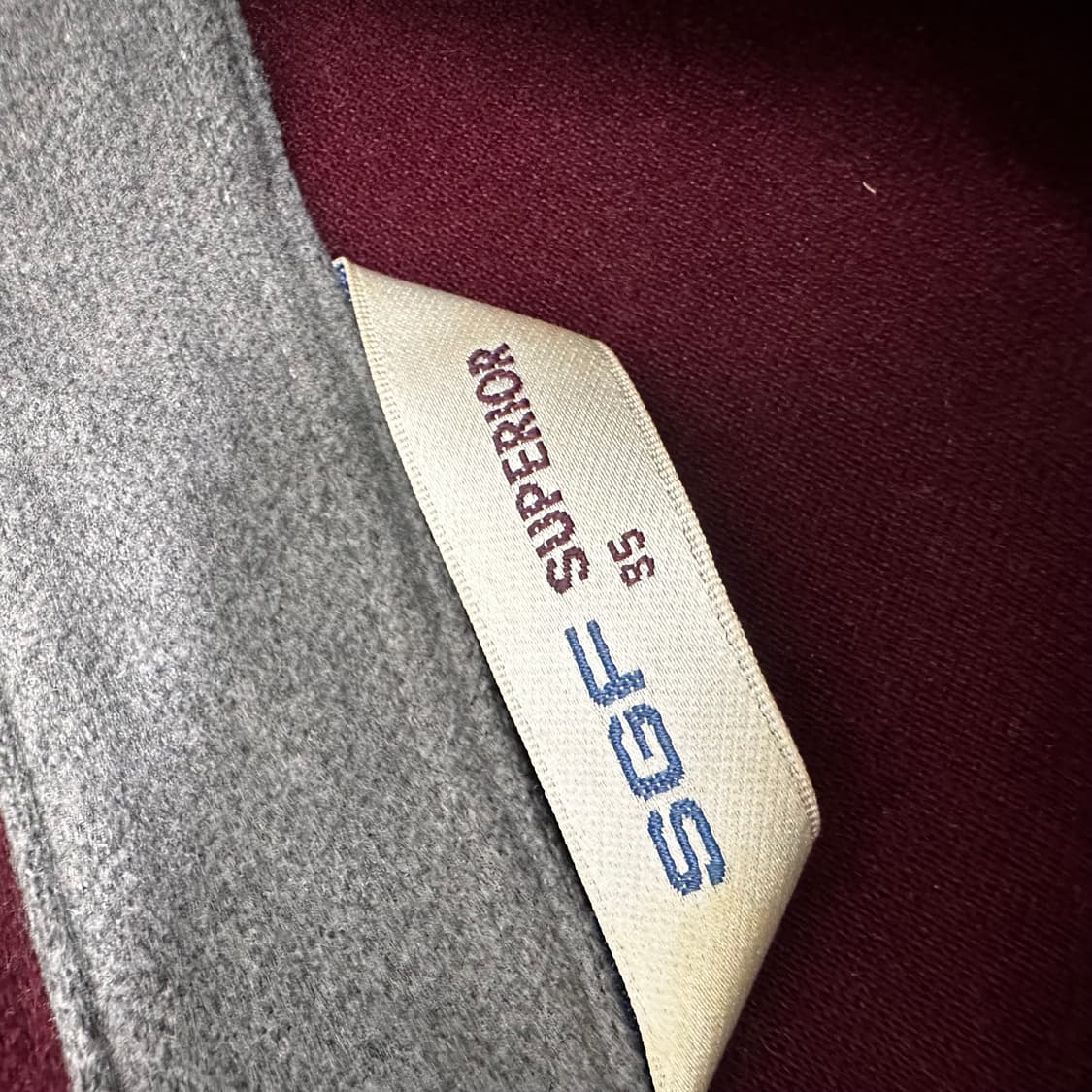 SGF 슈페리어 남성 골프웨어 카라티 긴팔티셔츠 버건디 95(M) 상품이미지7