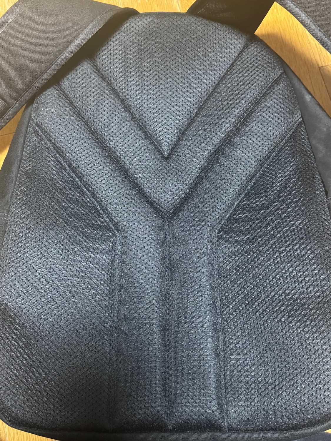 Y-3 로고 자수 블랙 백팩 상품이미지8