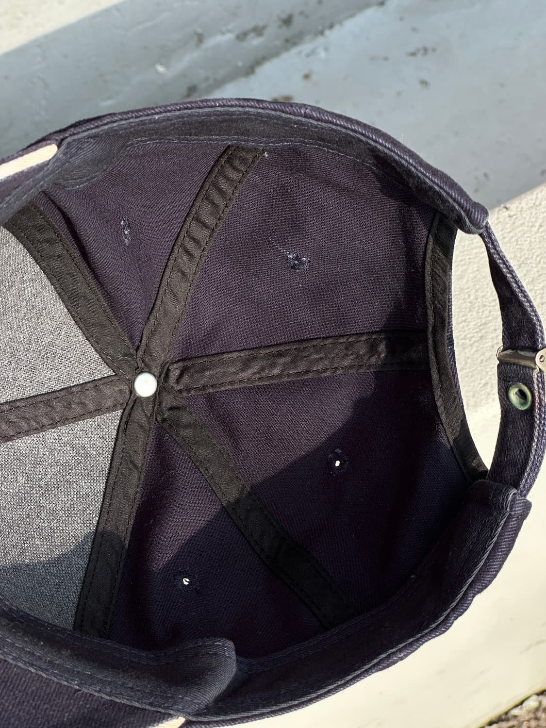 [F] 메르세데스 벤츠 로고 다크네이비 볼캡 모자 상품이미지7