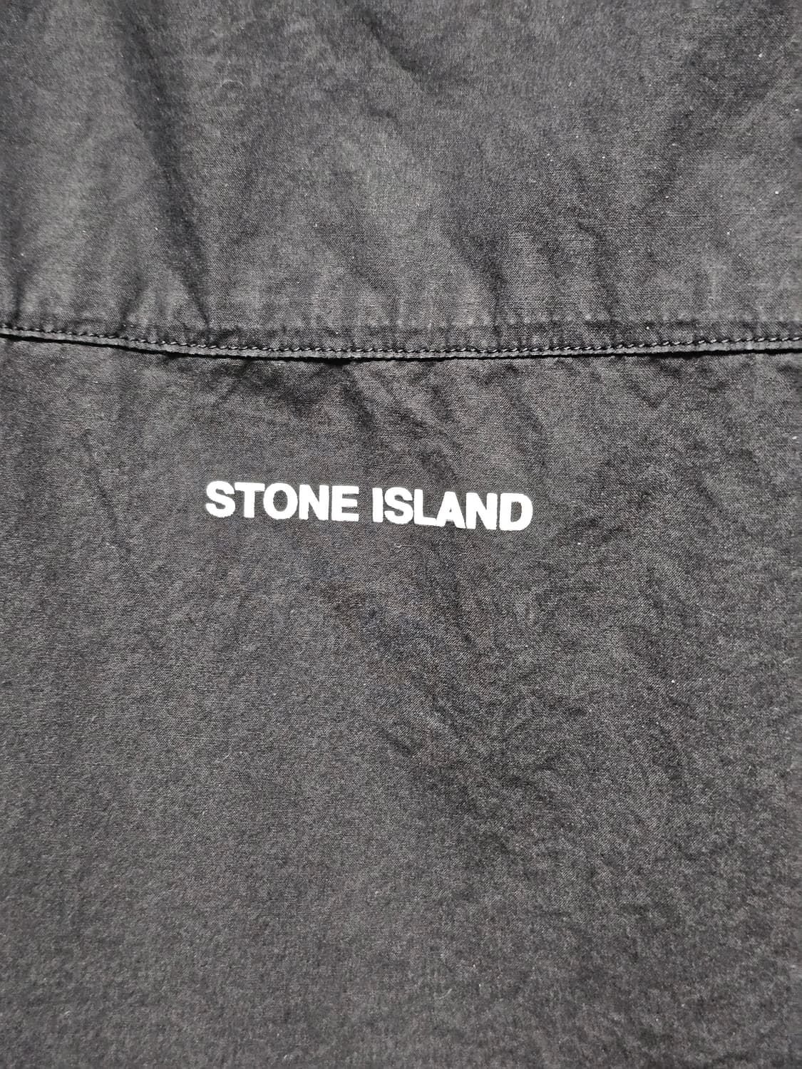 스톤아일랜드 포켓 로고 코튼 위드 셔츠 상품이미지2