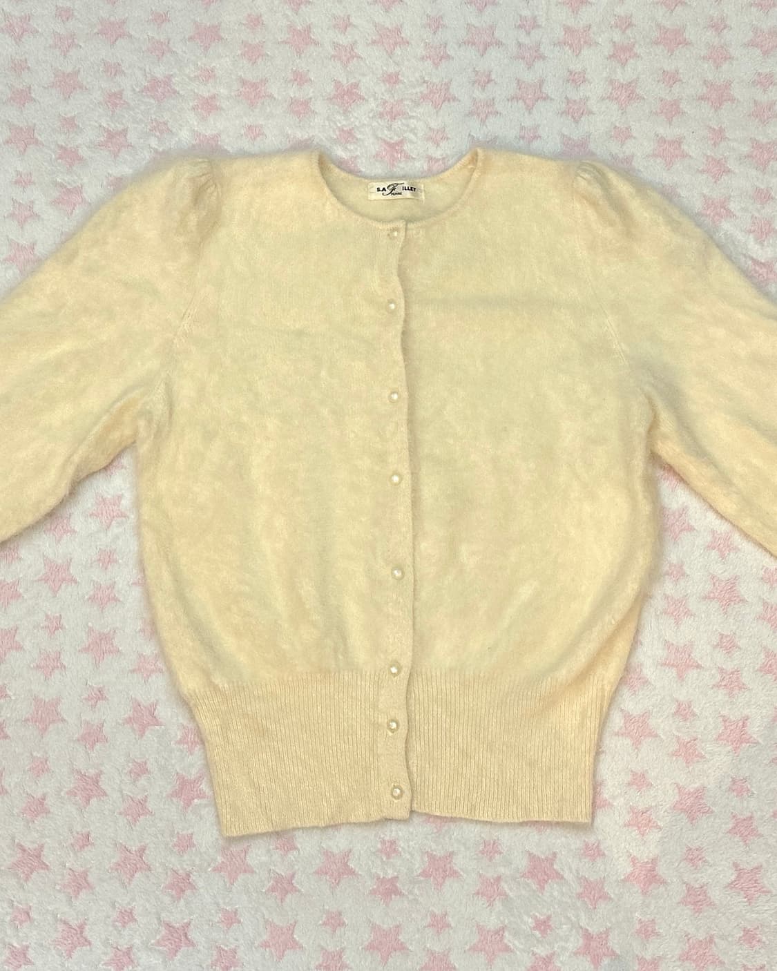 앙고라 아이보리 가디건 상품이미지2